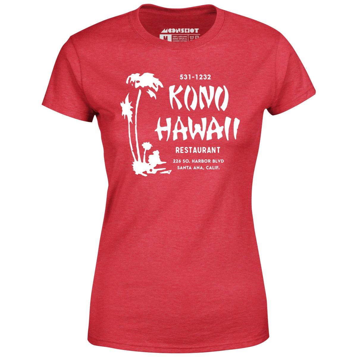 Kono Hawaii - Santa Ana, CA - Vintage Tiki Bar - Women's T-Shirt Female Product Image