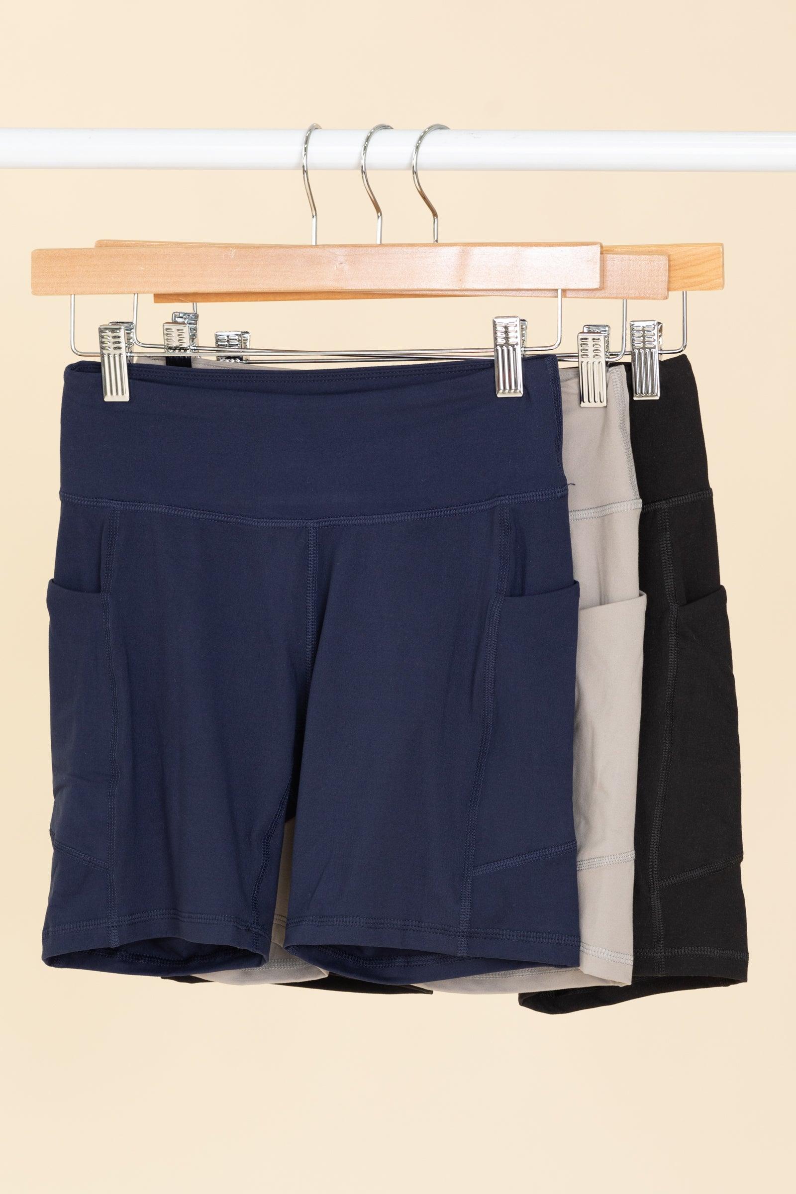 Biker Shorts With Side Pockets Product Image