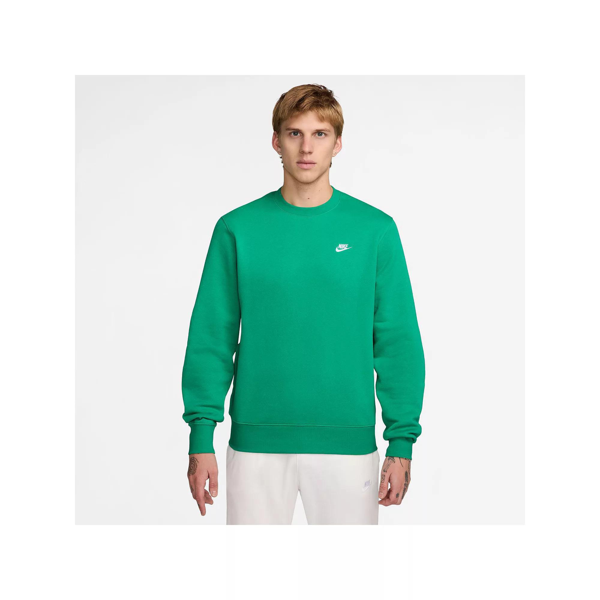 Men's Nike Club Brushed Fleece Crewneck Sweatshirt,  Product Image