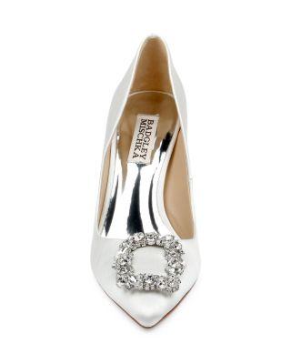 Women's Cher Crystal Buckle Pumps Product Image