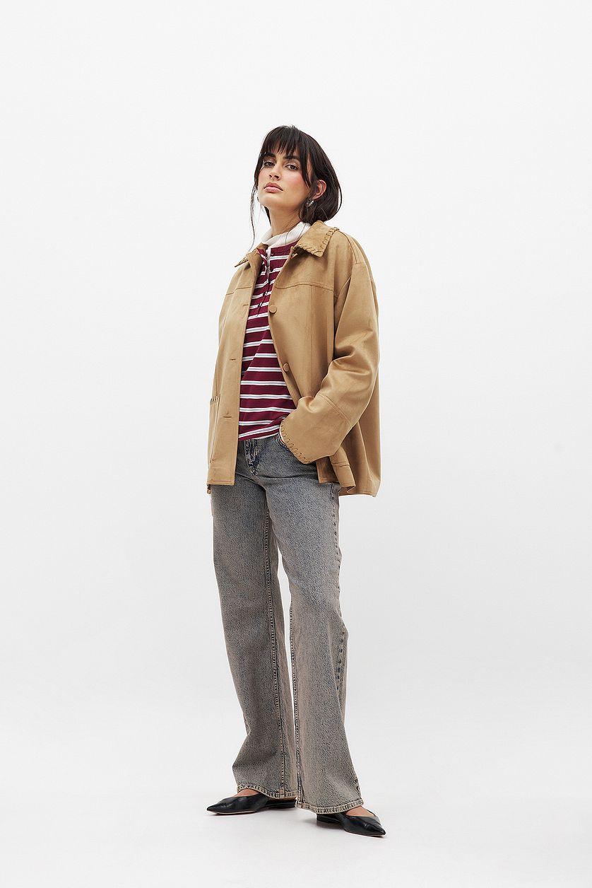 Button Long Sleeve Top Product Image