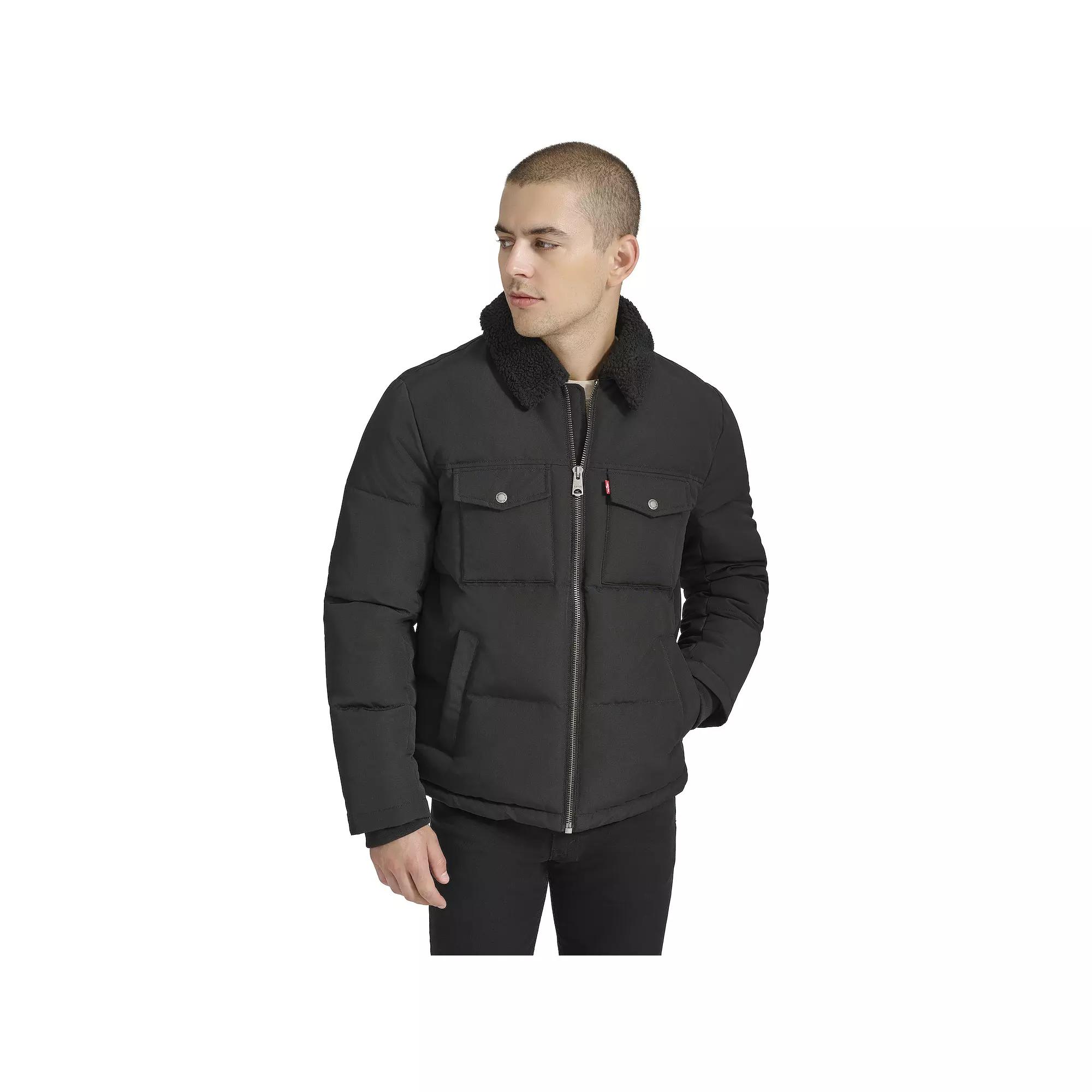 Mens Levis Aviator Puffer Jacket Product Image