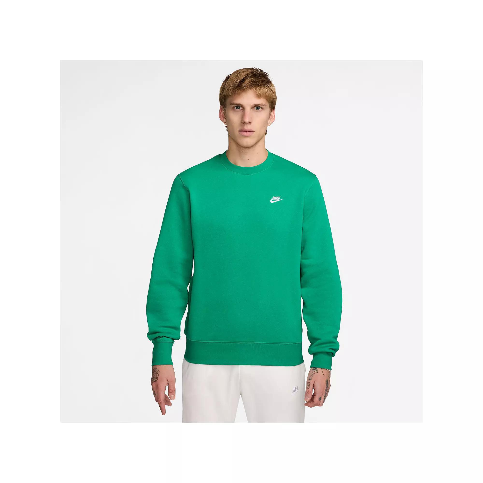 Big & Tall Nike Club Fleece Crewneck Sweatshirt, Men's,  Product Image