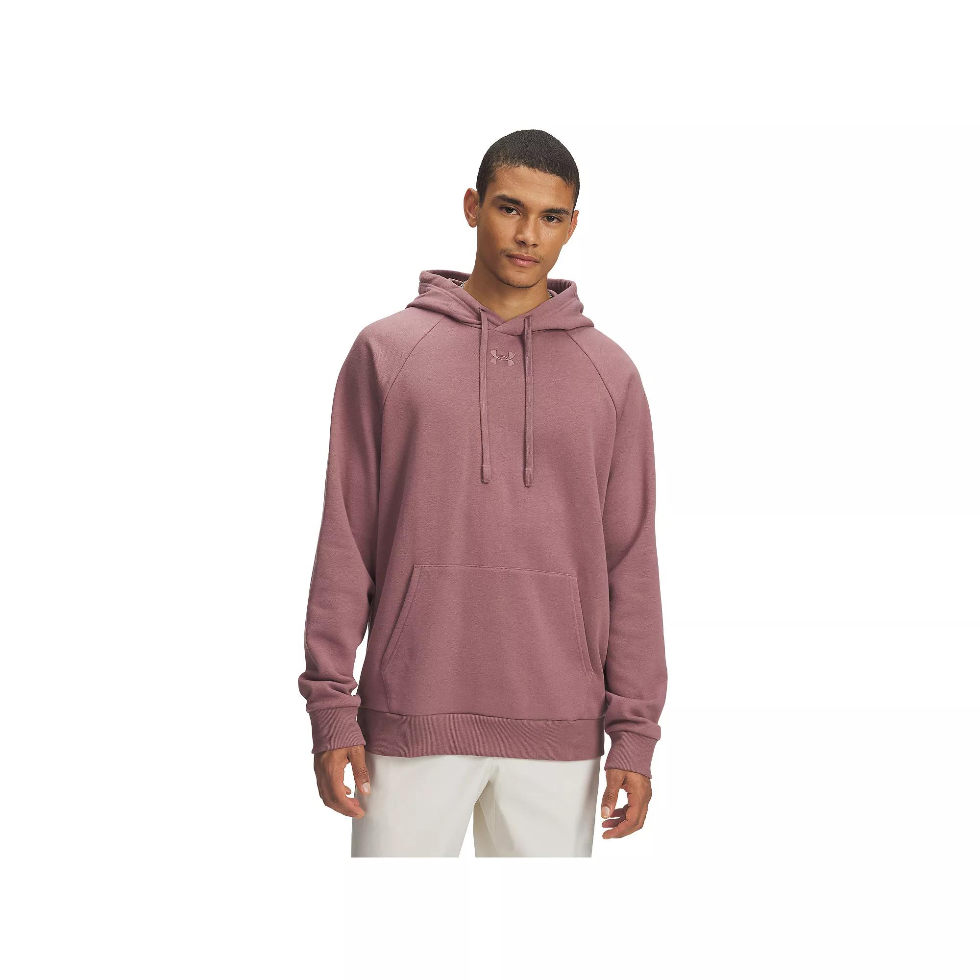 Men's Under Armour Solid Rival Fleece Hoodie,  Product Image