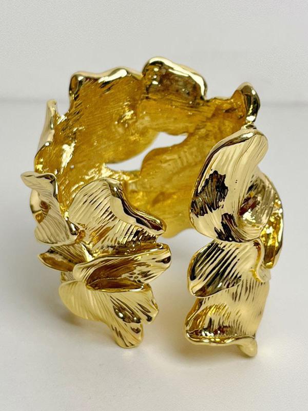 Geometric Pleated Solid Color Bracelet Accessories Product Image