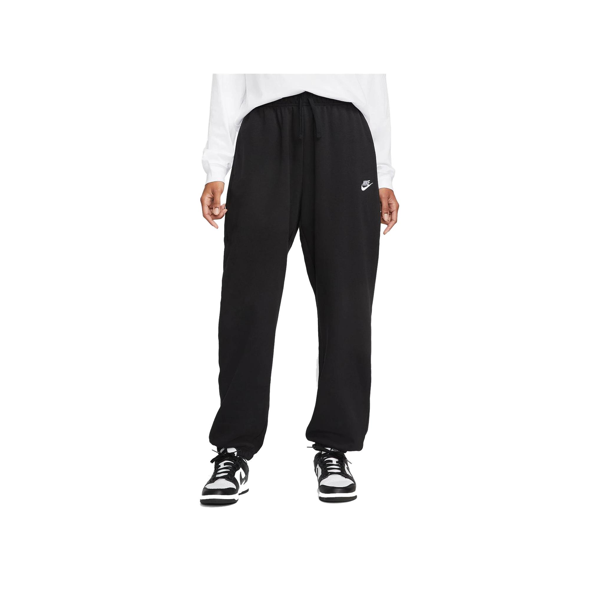 Womens Nike Sportswear Club Fleece Mid-Rise Oversized Sweatpants | DQ5800-010 Product Image