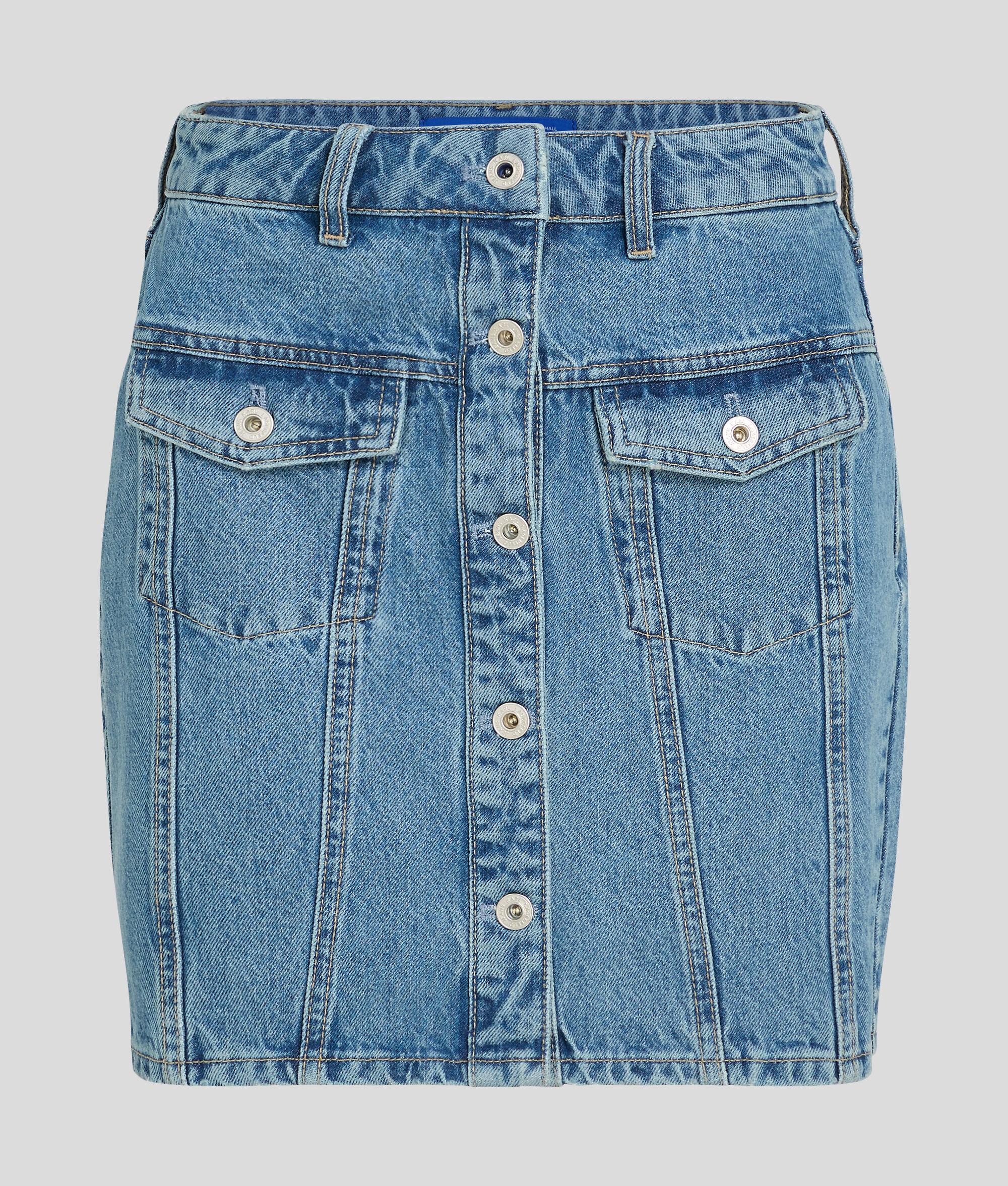 DENIM MINI SKIRT Product Image