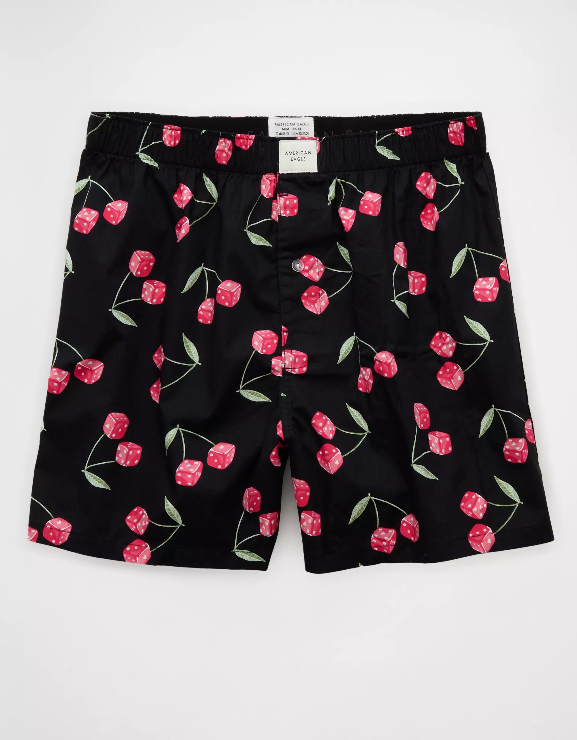 AEO Men's Cherry Dice Stretch Boxer Short Product Image