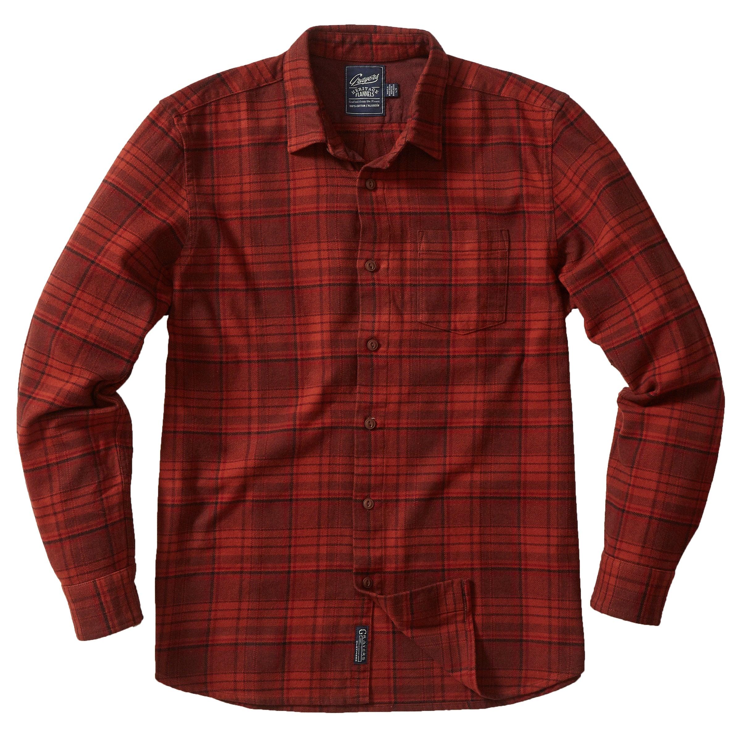 Russet Heritage Flannel - Russet Red Product Image