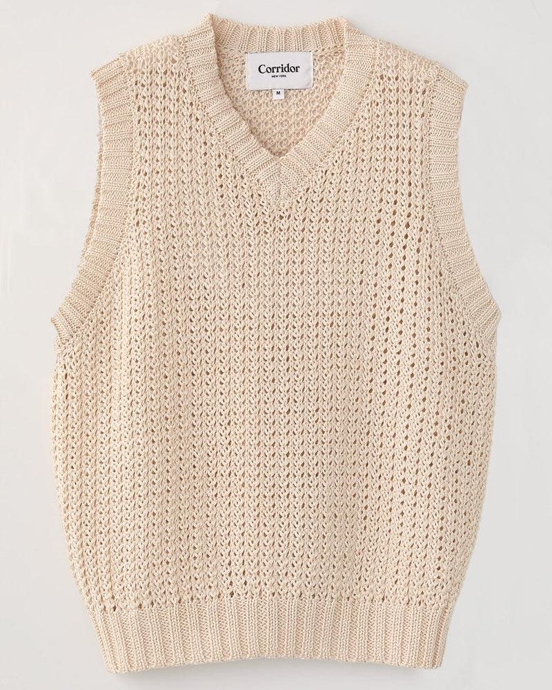 Mercerized Vest - Natural Product Image