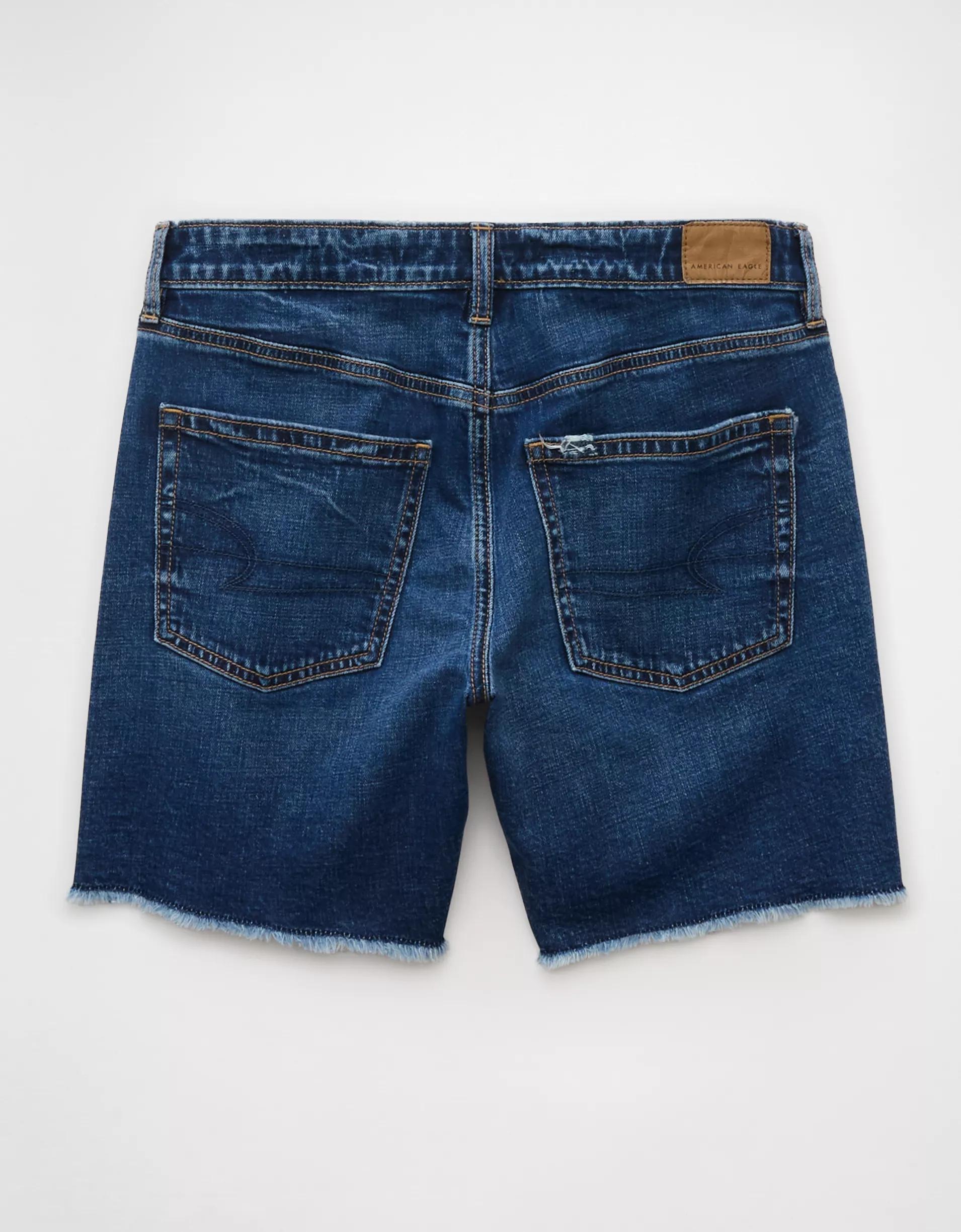 AE 8" Dreamy Drape Stretch Low-Rise Baggy Jort Product Image