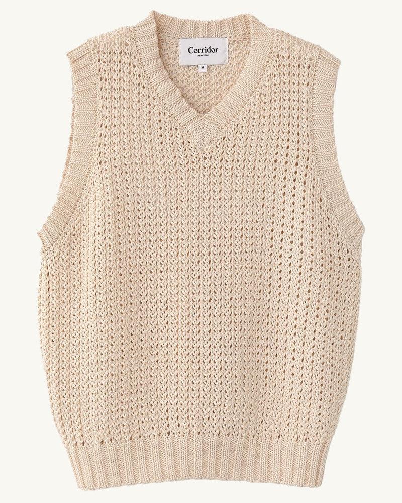Mercerized Vest - Natural Product Image