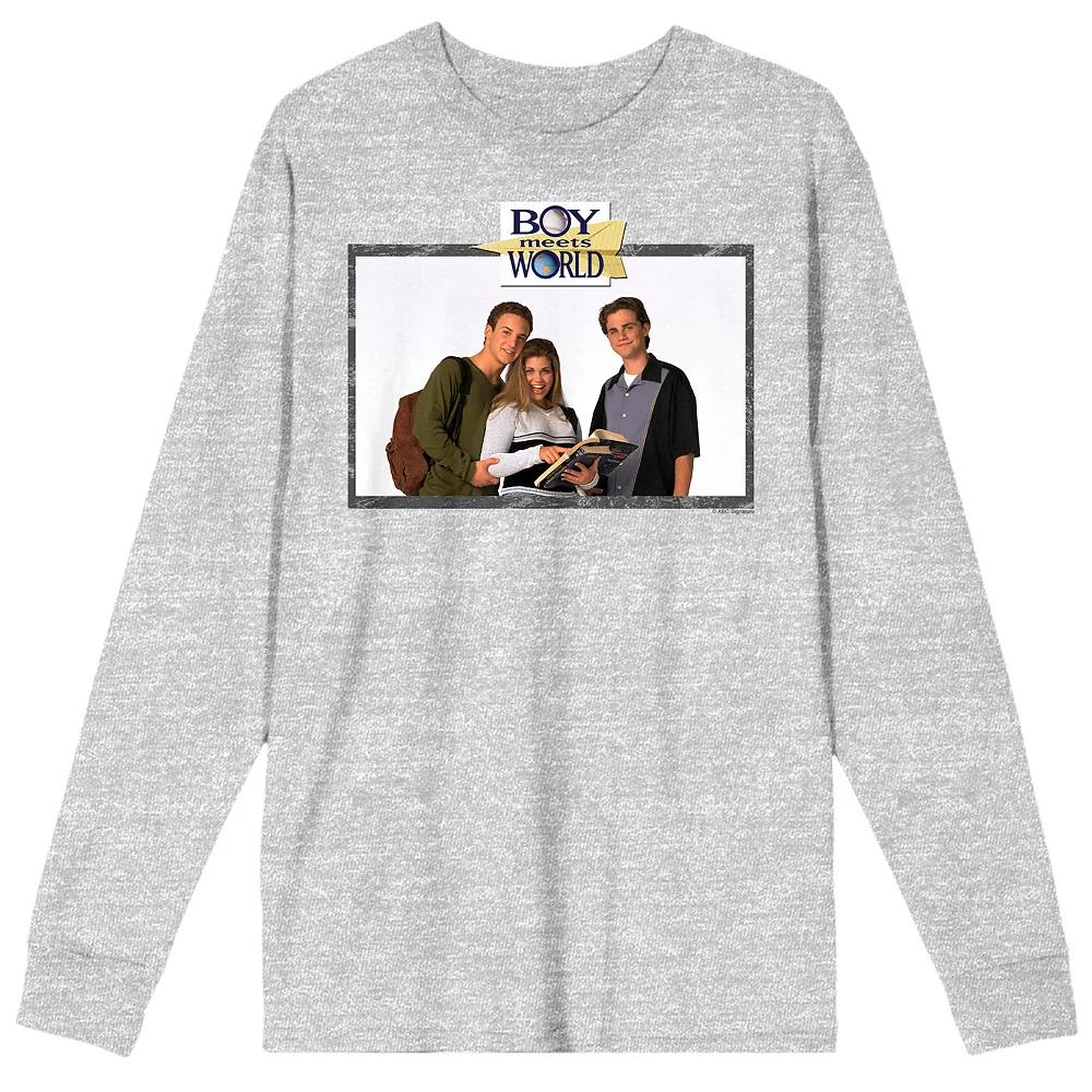 Men's Boy Meets World Long Sleeve Tee,  Product Image