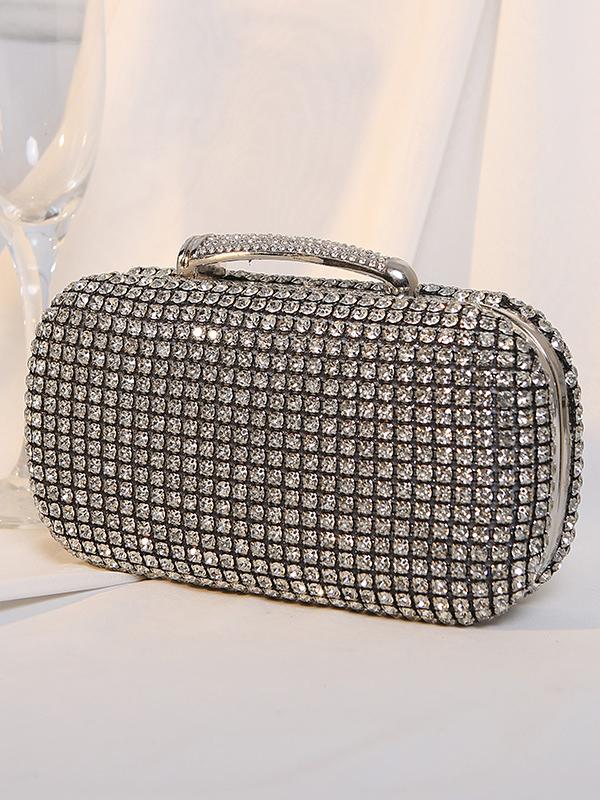 Chains Rhine Stones Handbags Product Image