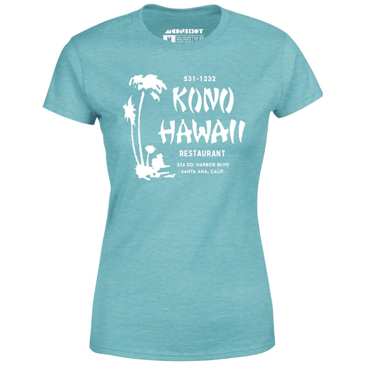 Kono Hawaii - Santa Ana, CA - Vintage Tiki Bar - Women's T-Shirt Female Product Image