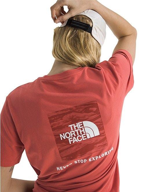 The North Face Evolution Edge Of Light Box Cotton Knit Crew Neck Short Sleeve Tee Product Image