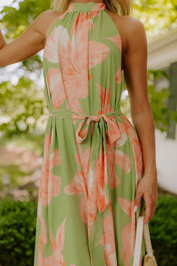 Coastal Blossom Floral Maxi Dress Baby Product Image