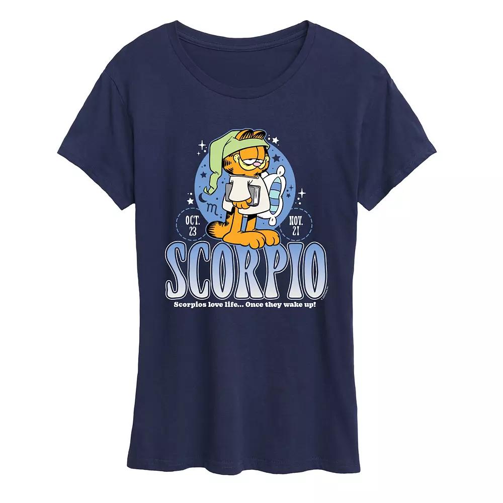 Plus Garfield Scorpio Graphic Tee, Women's,  Product Image