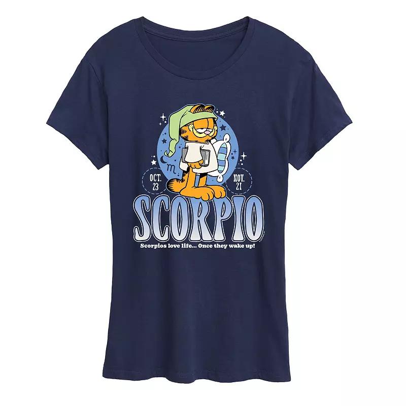 Plus Garfield Scorpio Graphic Tee, Women's,  Product Image