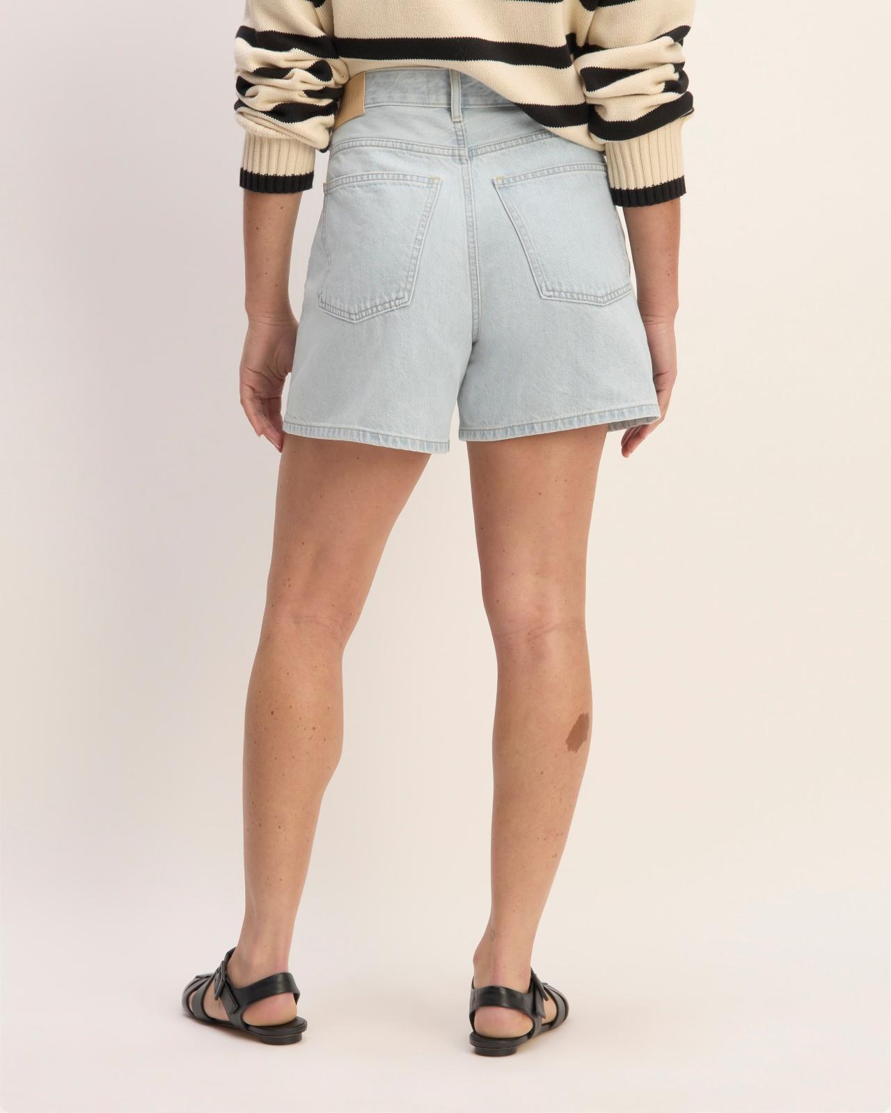 The A-Line Denim Short Product Image