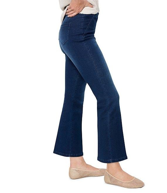 NIC + ZOE Berkley Denim Flat Front Bootcut Ankle Jeans Product Image