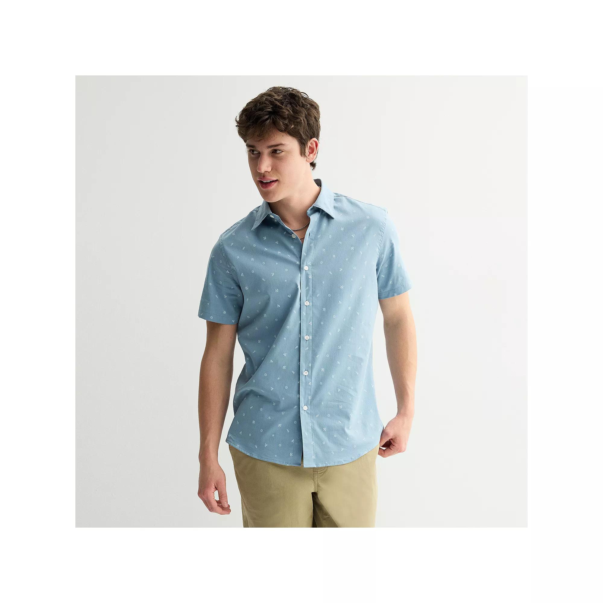 Men's Sonoma Goods For Life® Short Sleeve Performance Shirt,  Product Image