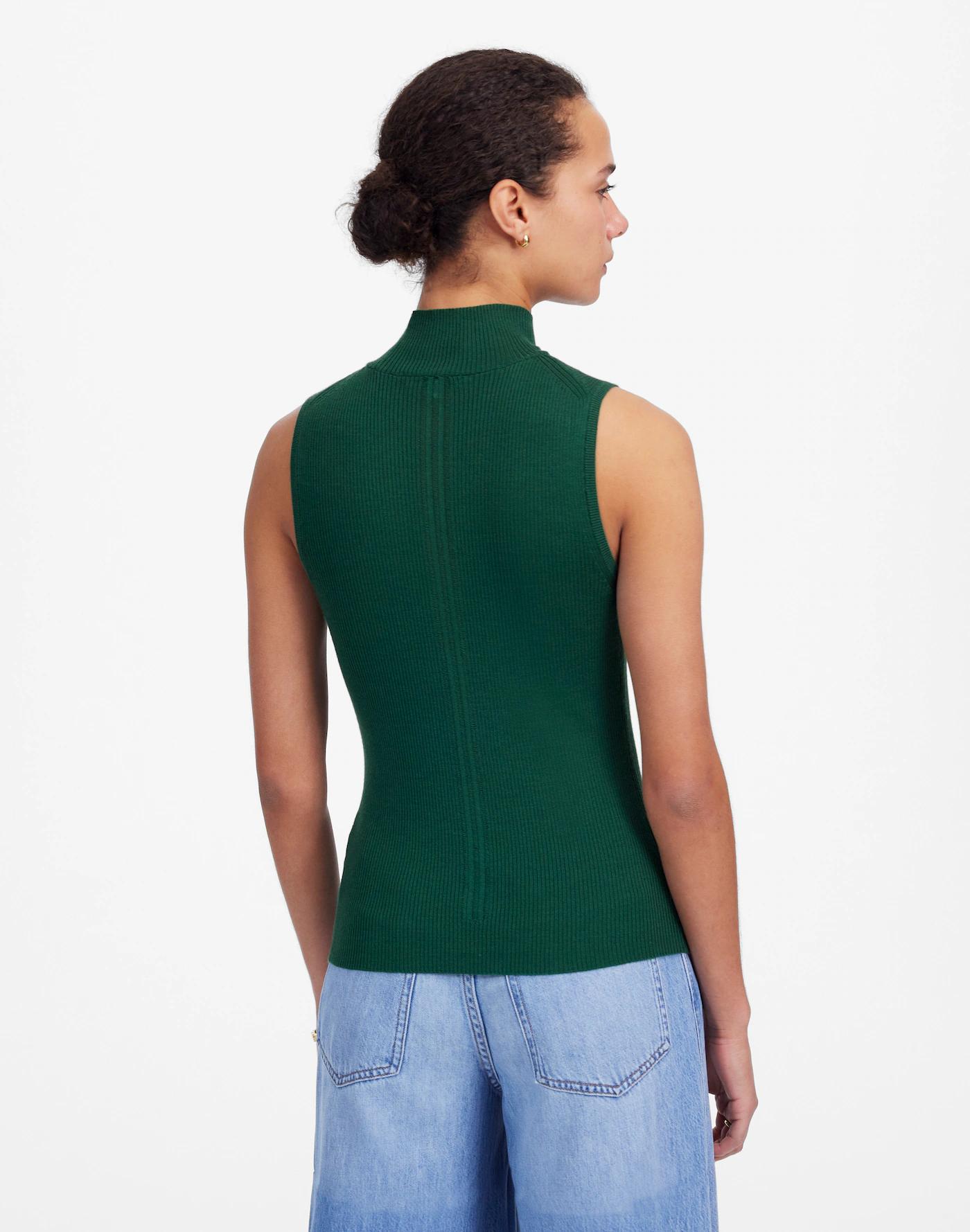 Merino Wool-Silk Sweater Tank Product Image