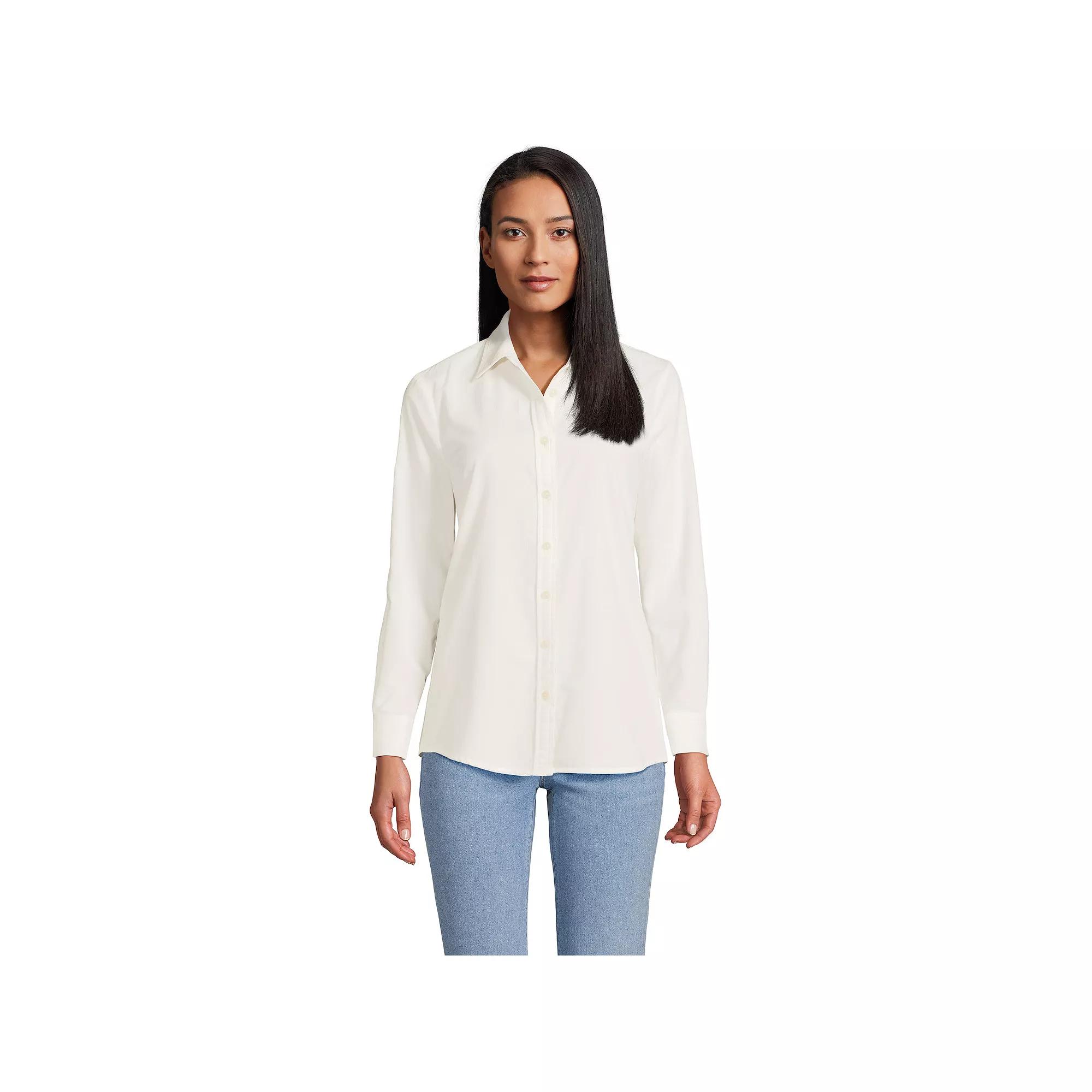 Women's Lands' End Long Sleeve Shirt,  Product Image