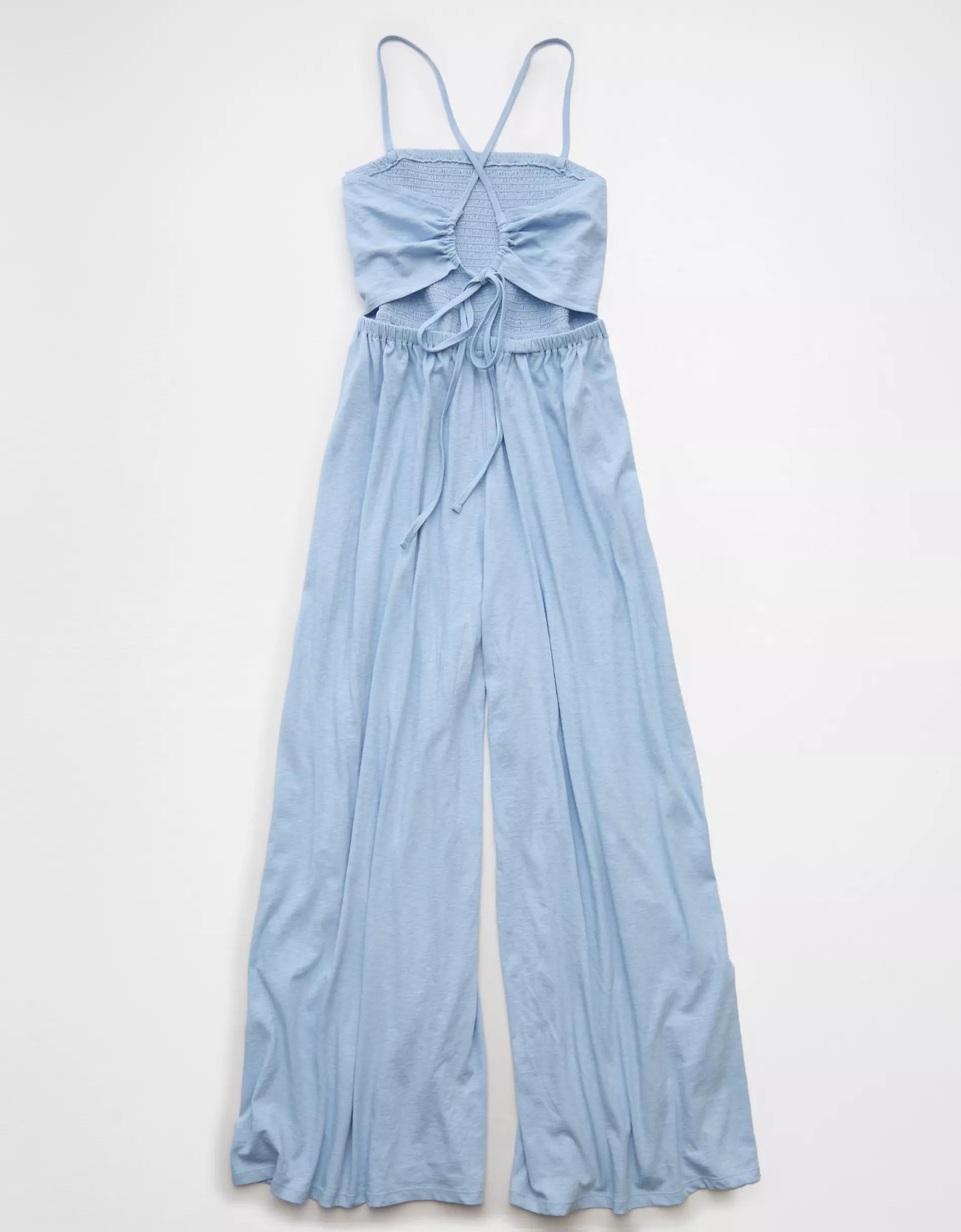 AE Sunchaser Knit Babydoll Jumpsuit Women's Product Image