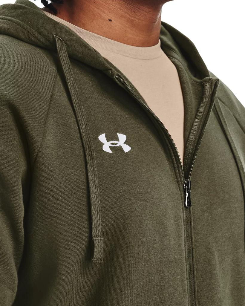 Big & Tall Under Armour Rival Fleece Full-Zip Hoodie, Men's,  Product Image