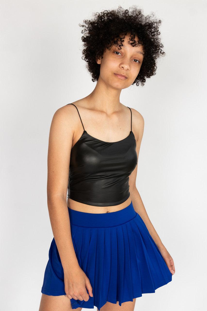 Cobalt Blue Pleated Tennis Skort Product Image