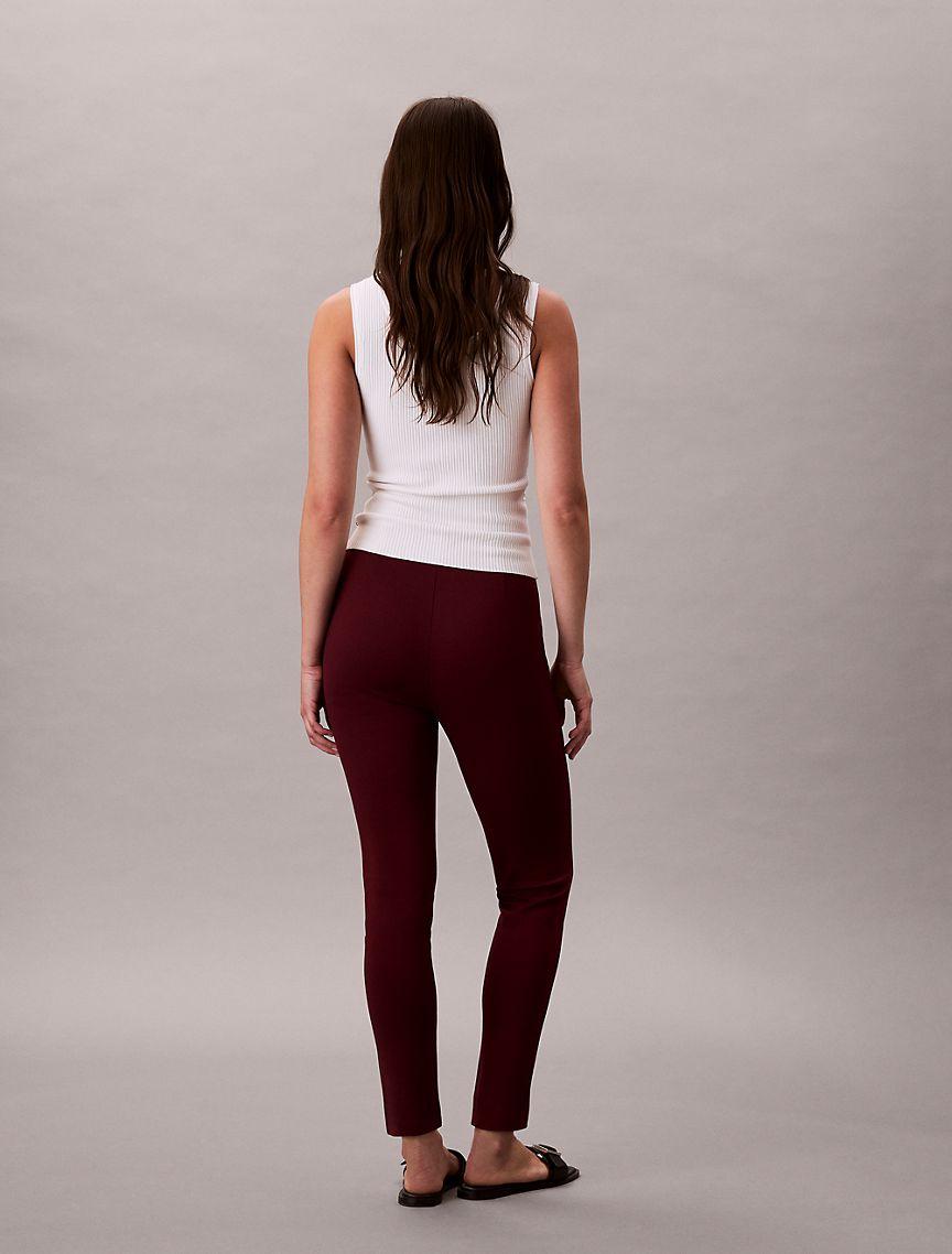 Ponte Skinny Fit Pants Product Image