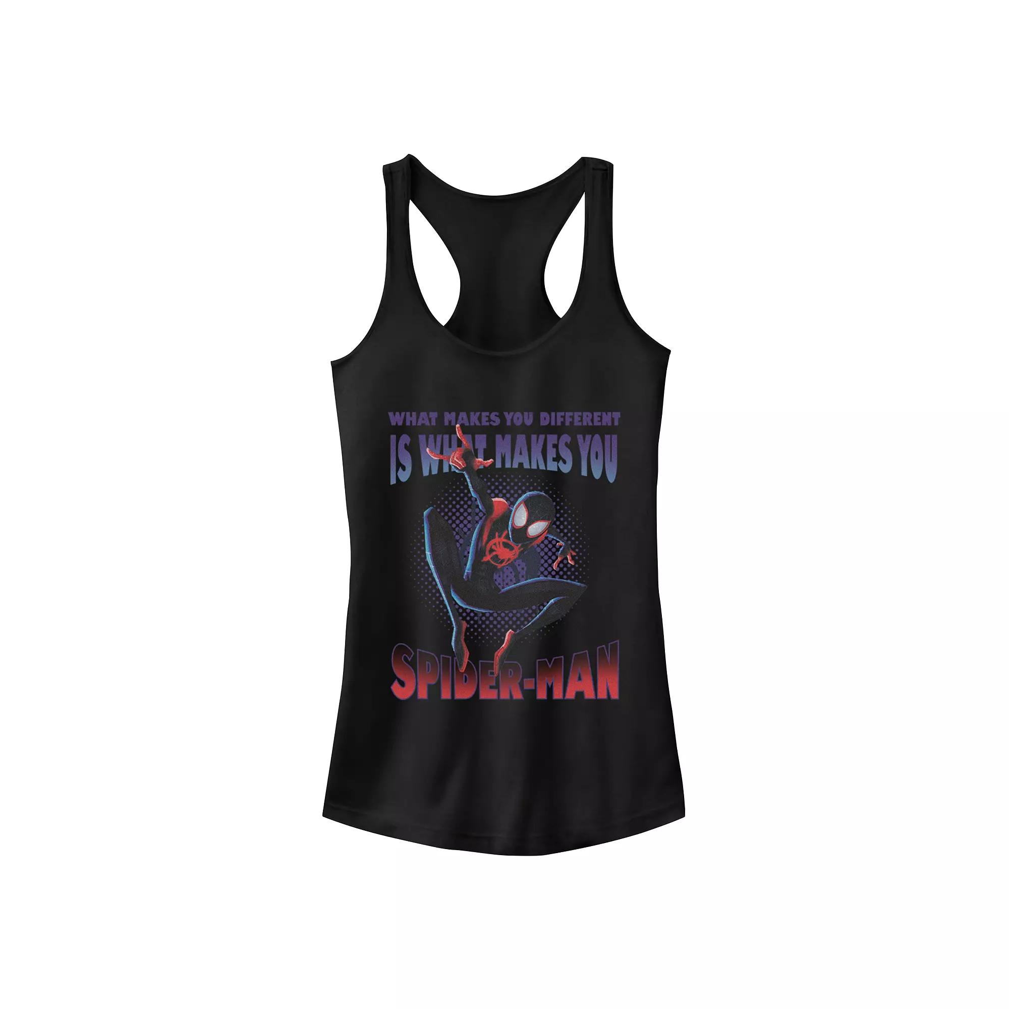 Juniors' Marvel Spider-Man Periodic Element Tiles Graphic Tank Top, Girl's, Size: Large, Red Product Image