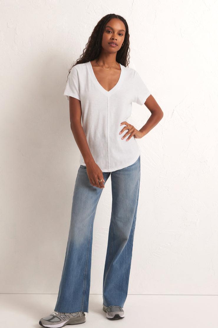 Asher V-neck Tee Product Image