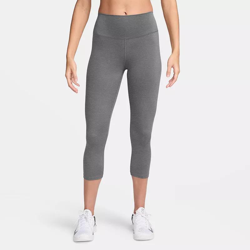 Nike Womens One High-Waisted Crop Leggings | FN3236-084 Product Image