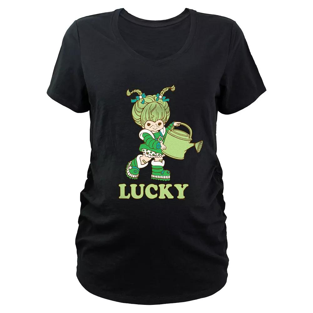 Maternity Rainbow Brite Patty O'Green Lucky Graphic Tee, Women's,  Product Image
