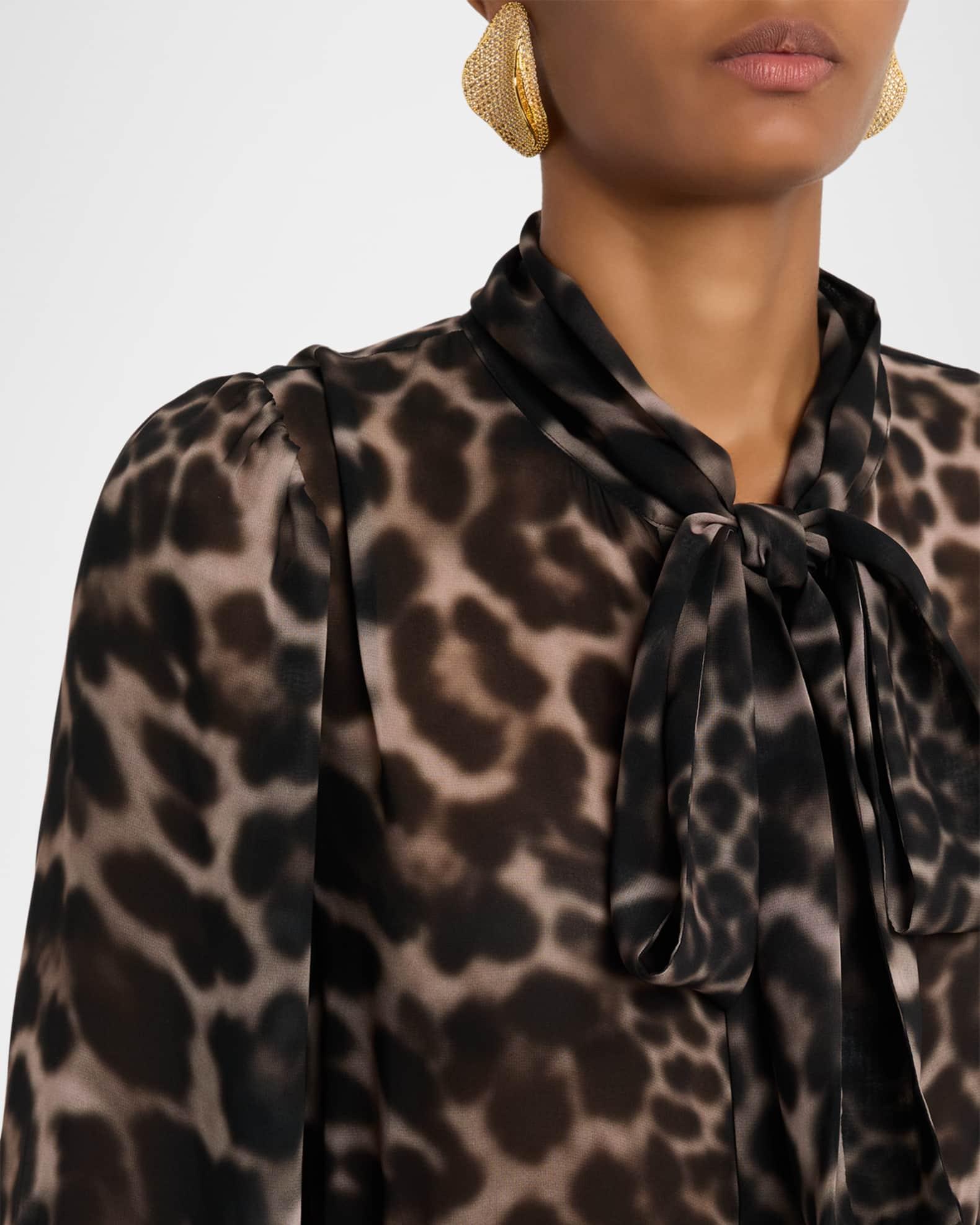 Baird Tiered Animal-Print Maxi Dress Product Image