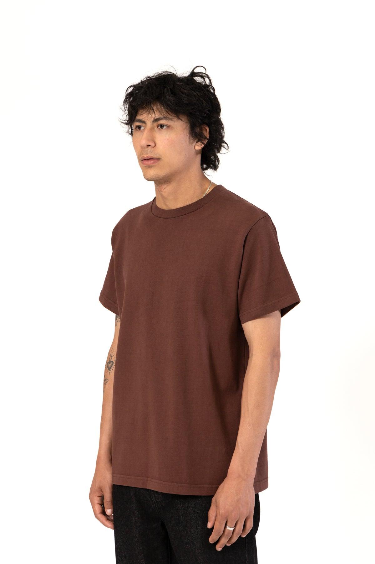 Power Goods - Super Weight T-Shirt - Brown Product Image