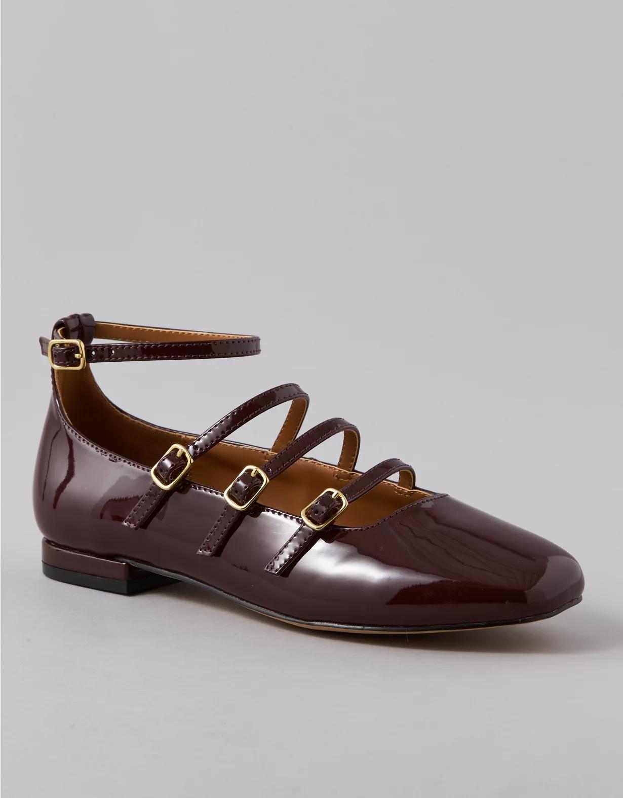 AE Multi-Strap Mary Jane Flat Product Image