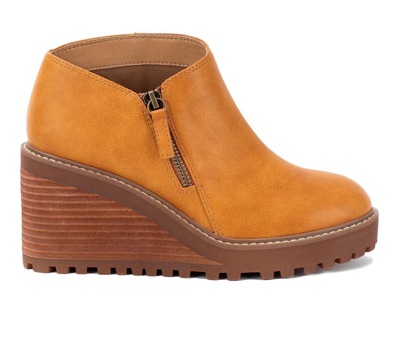 Women's Yellow Box Ankara Booties Product Image