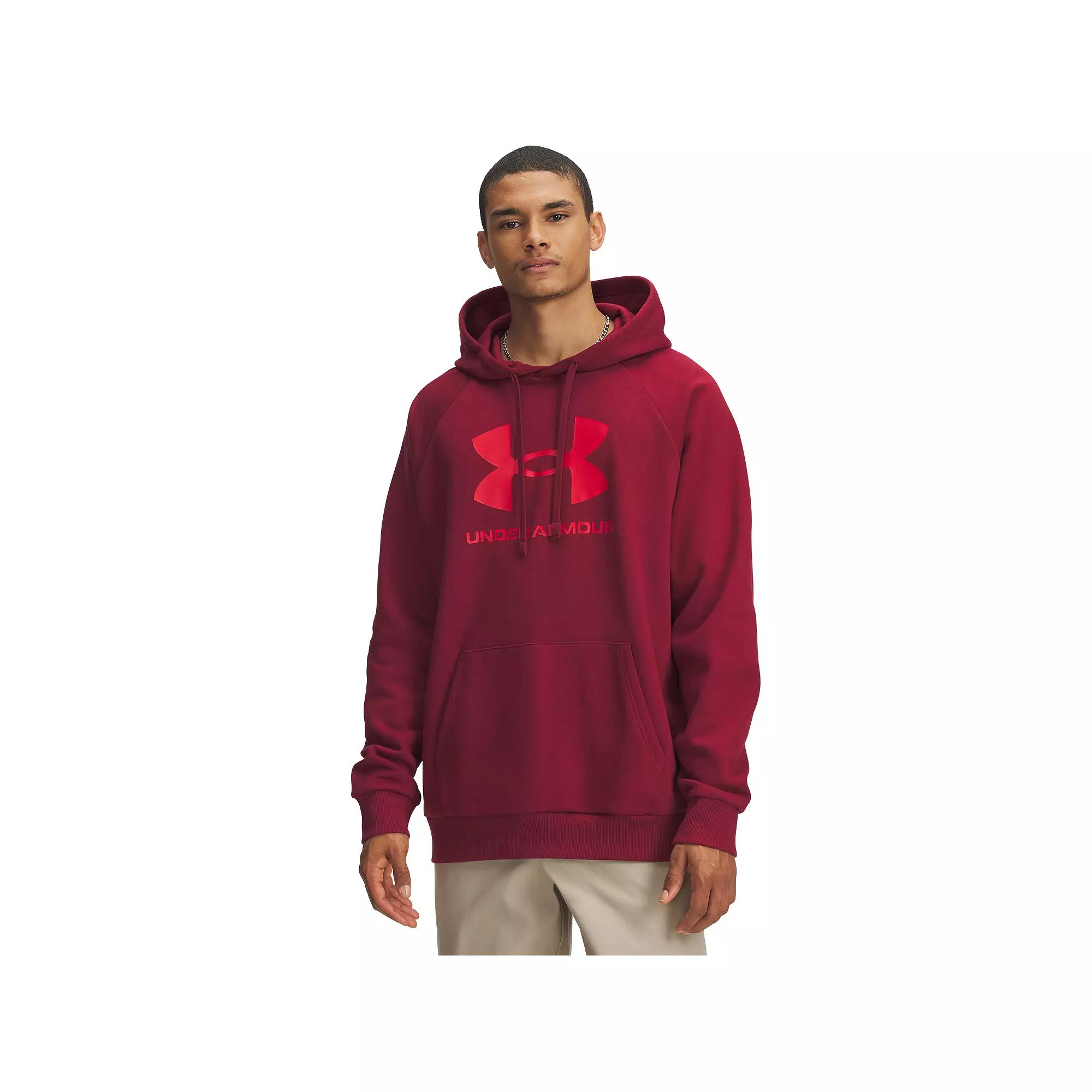 Men's Under Armour Rival Fleece Big Logo Hoodie,  Product Image