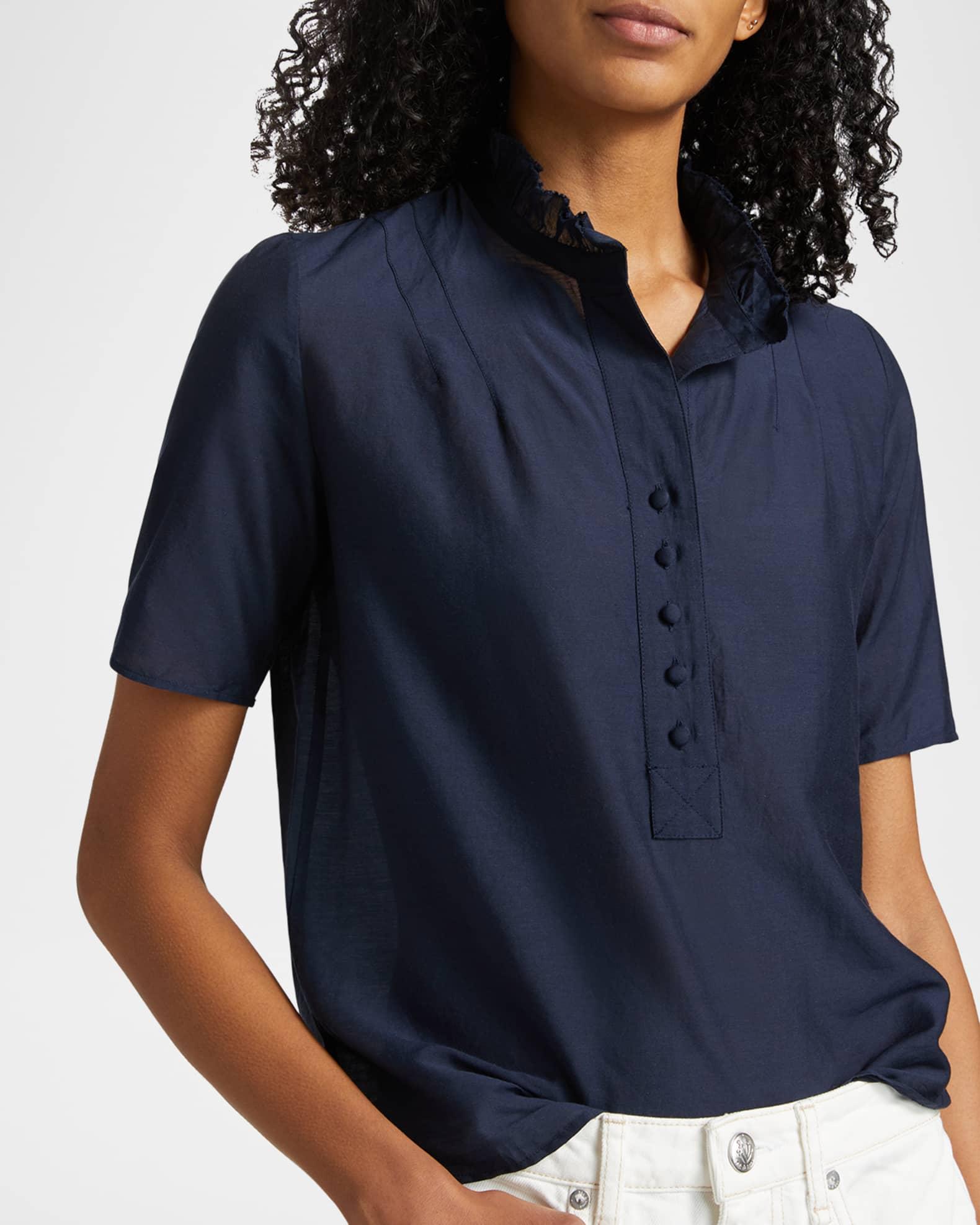 Topher Ruffle Blouse Product Image