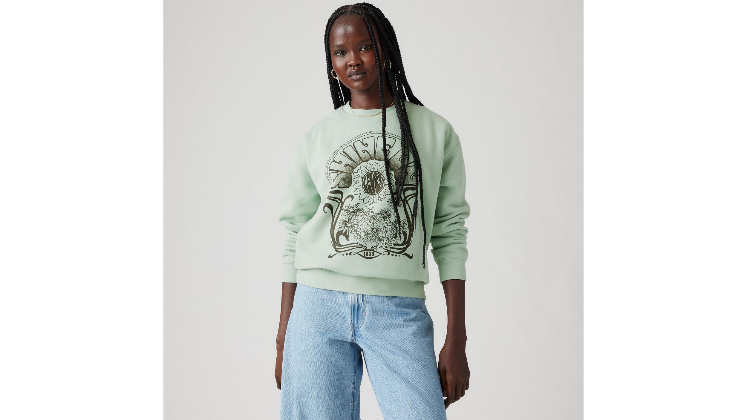 Graphic Everyday Crewneck Sweatshirt Product Image