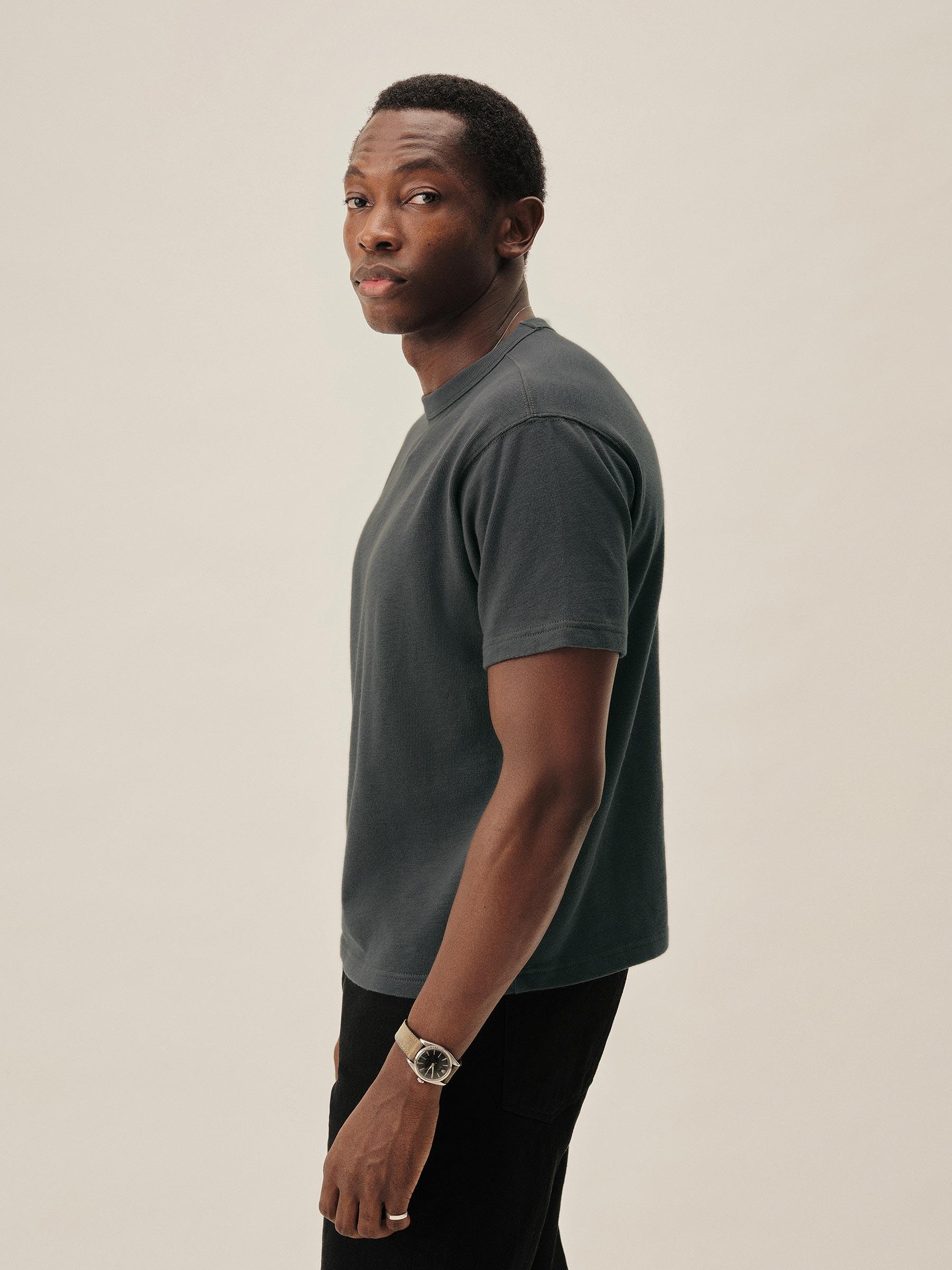 Dalix Mens Coffee Martini Midweight Tee Product Image