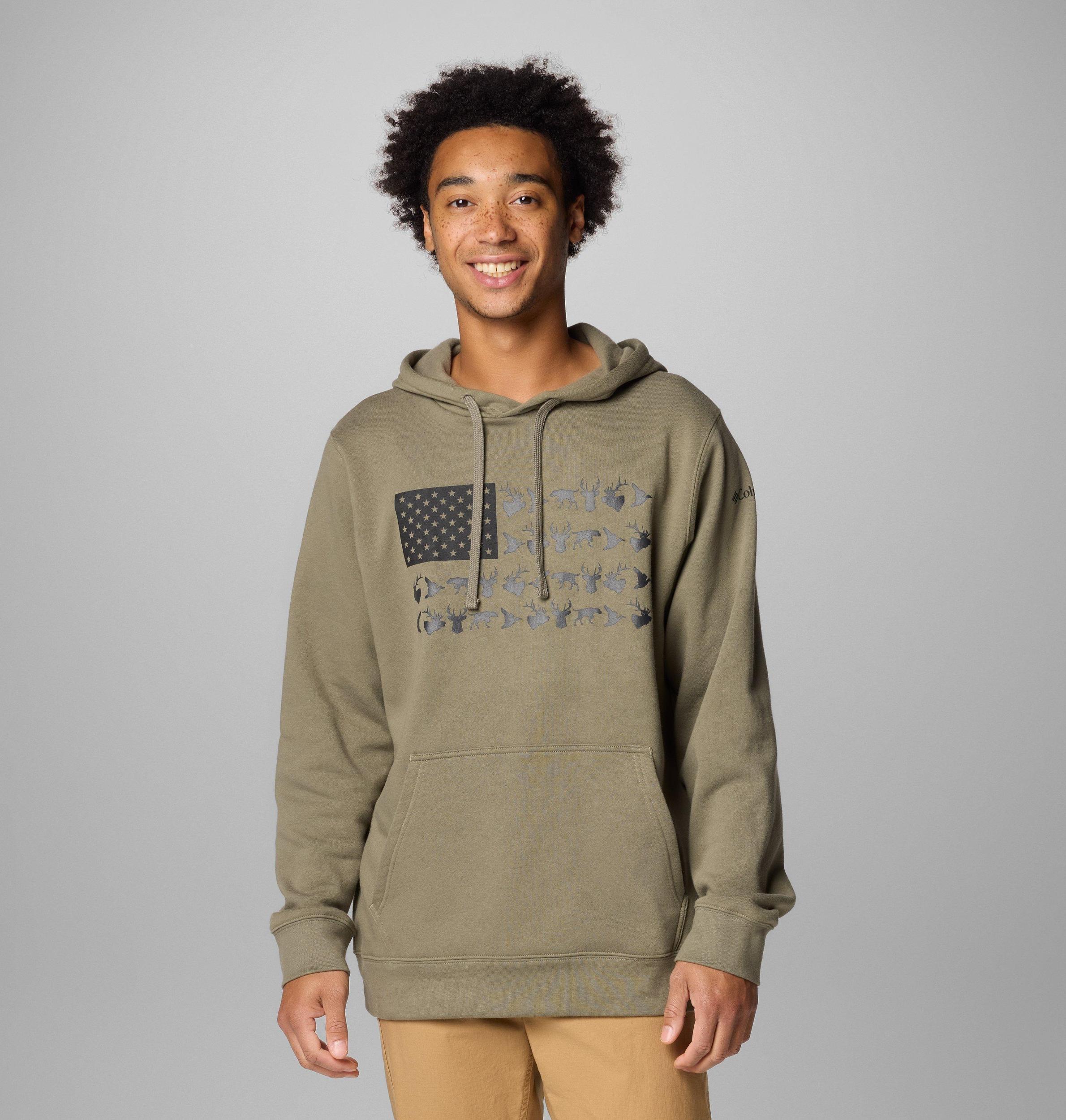 Columbia Mens PHG Game Flag II Hoodie- Product Image