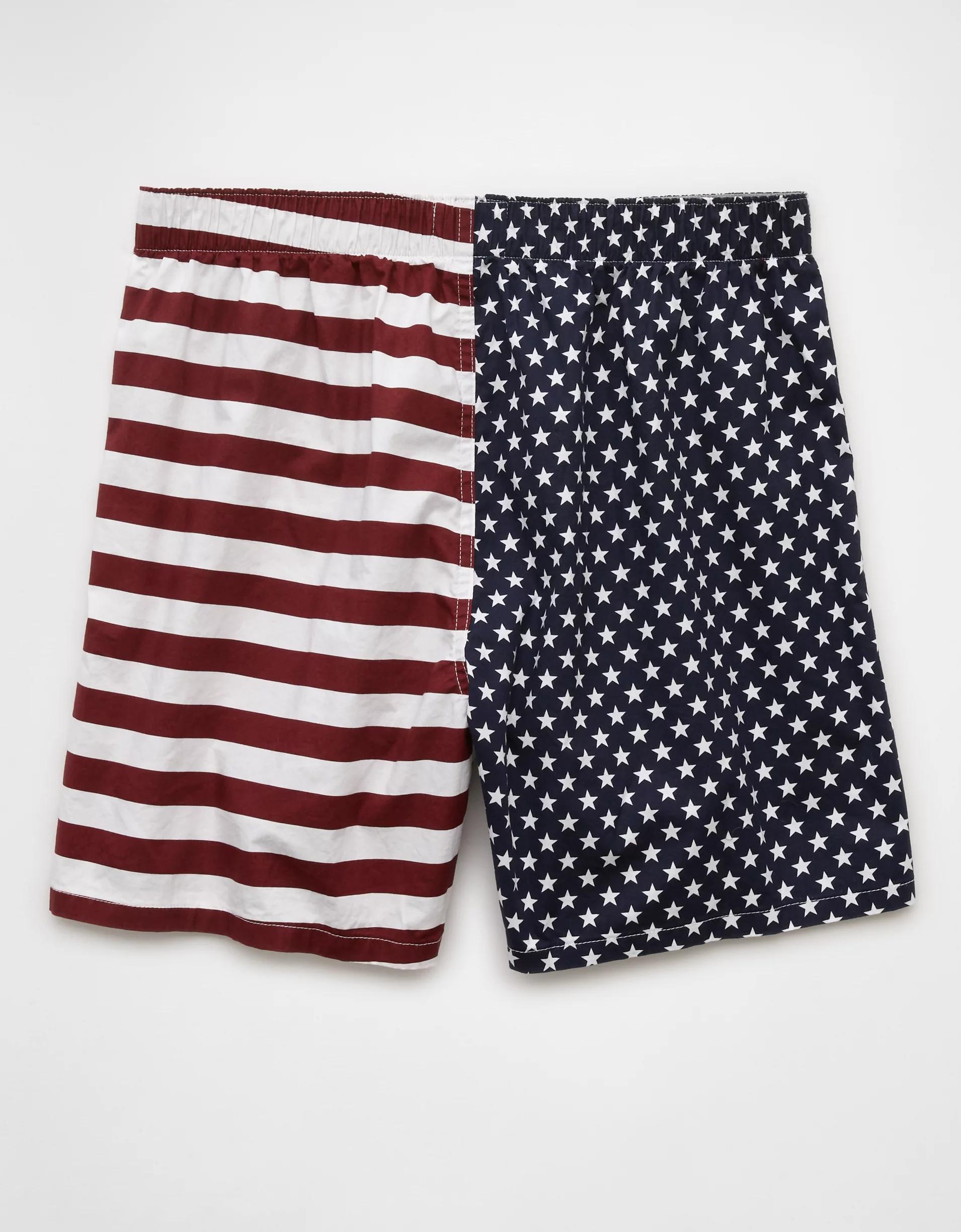 AEO Men's USA Stars & Stripes Stretch Boxer Short Product Image