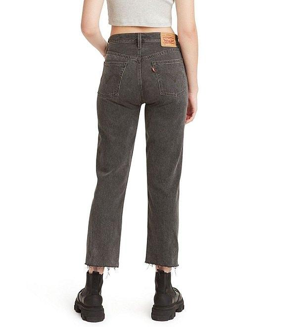 Levi's® 501 High Rise Cropped Straight Leg Jeans Product Image