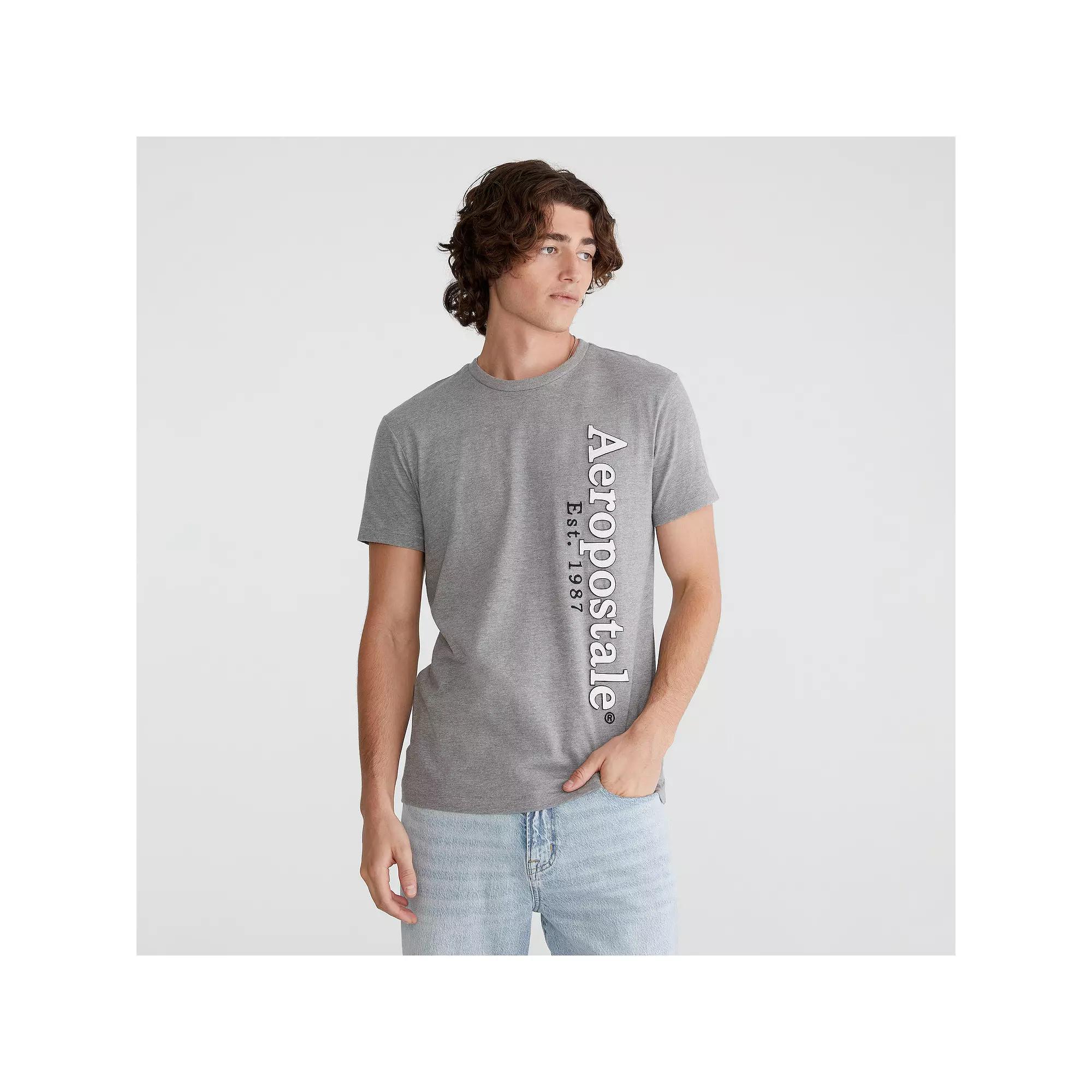Men's Aeropostale Graphic Tee, Size: XS, Grey Grey Product Image