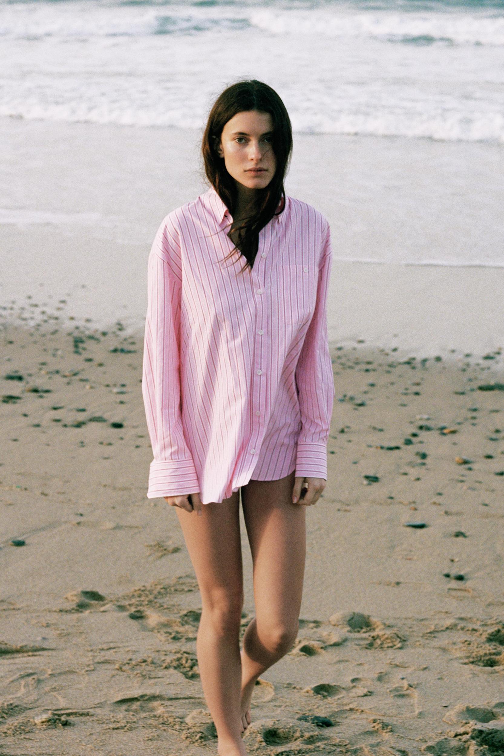 OVERSIZED STRIPED SHIRT Product Image