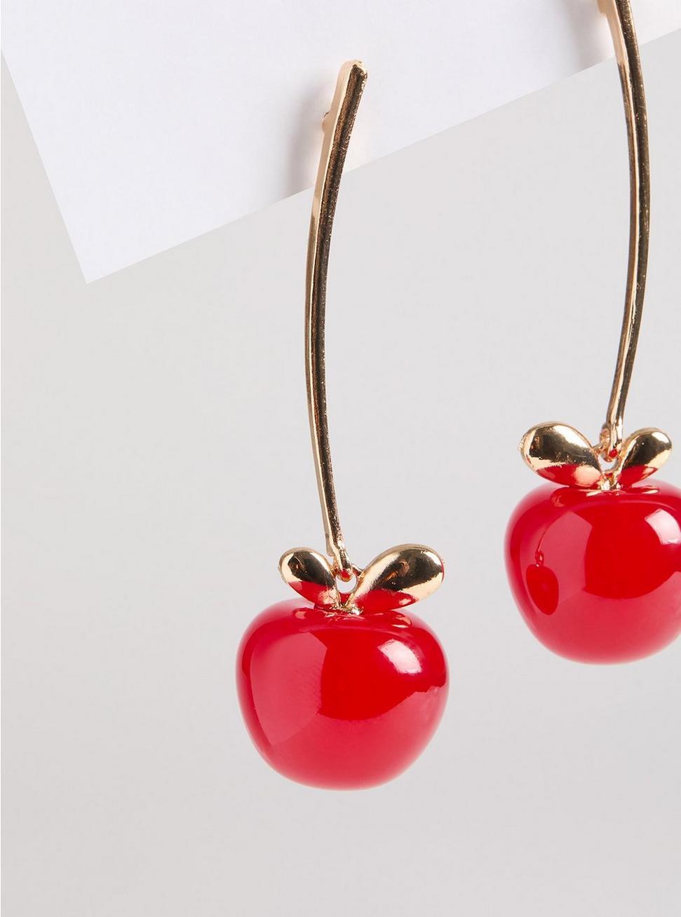 Cherry Linear Statement Earring Product Image
